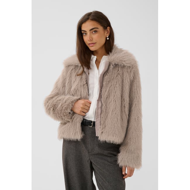 Veste beige <span itemprop=