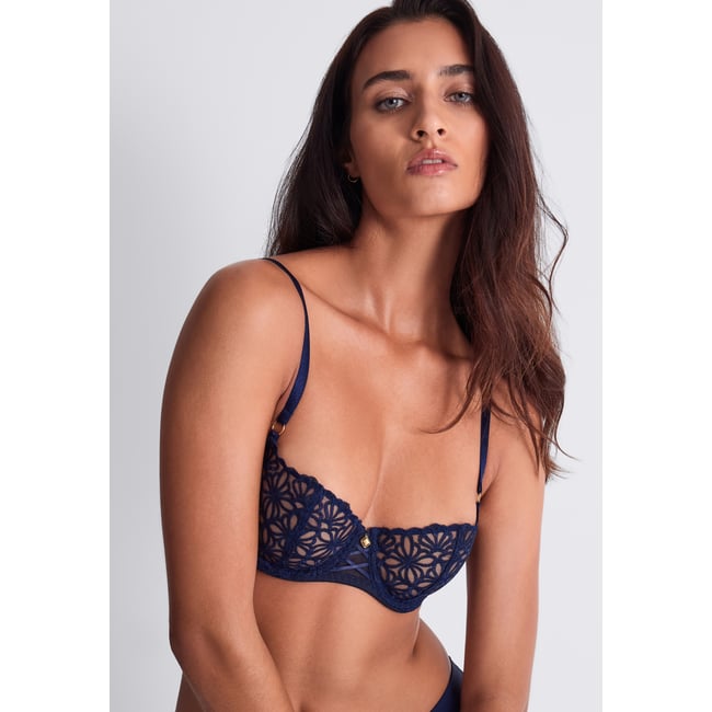 Soutien gorge Corbeille avec armatures Secret Memories. bleu <span itemprop=