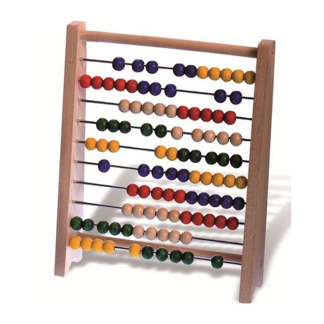 Boulier compteur marron <span itemprop=