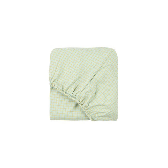 Drap housse bébé en jersey de coton bio STORIES Édition limitée - NOBODINOZ