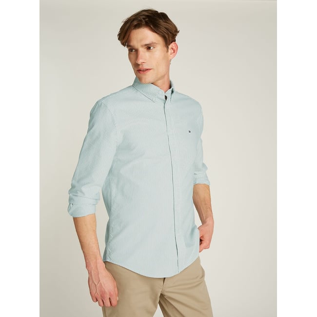 Oxford overhemd met standaard snit - TOMMY HILFIGER