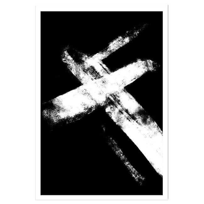Affiche Croix épreuve négative - HEXOA