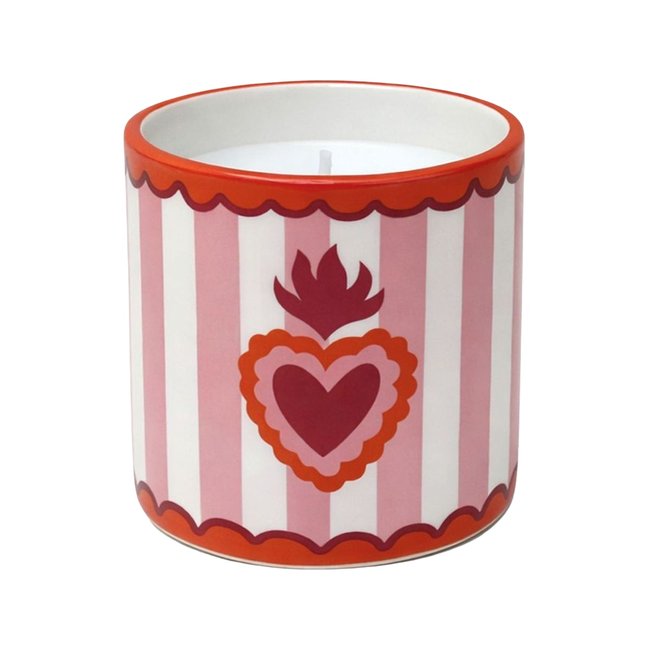 Bougie parfumée - jasmin Couleur blanc <span itemprop=