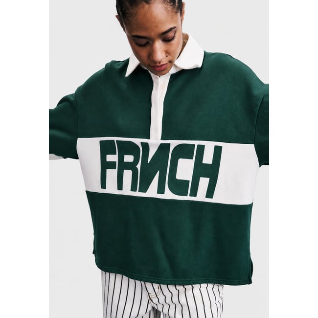 Sweatshirt Fistral en coton FISTRAL vert <span itemprop=