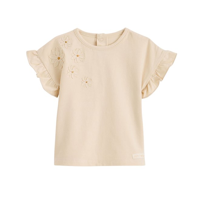 T-shirt enfant manches courtes Poésie d'été vanille <span itemprop=