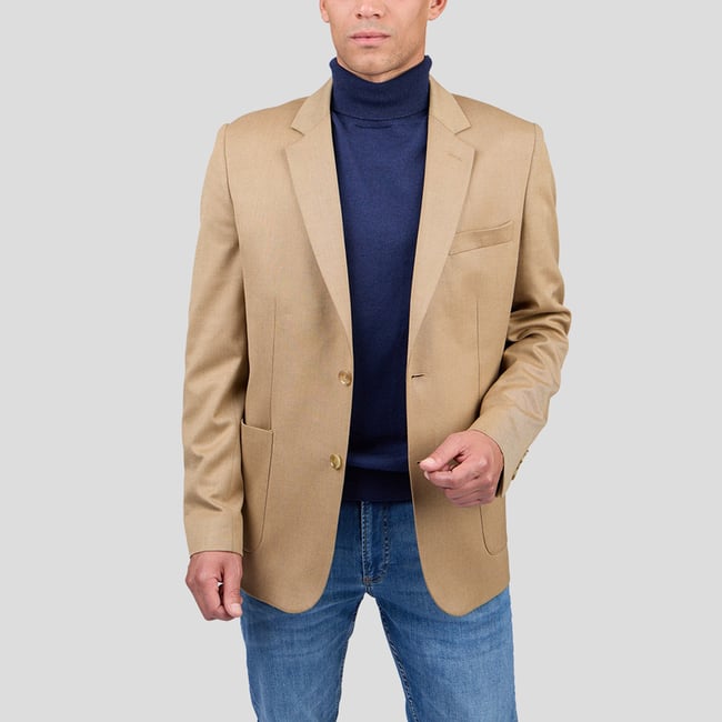 Blazer Basile camel <span itemprop=