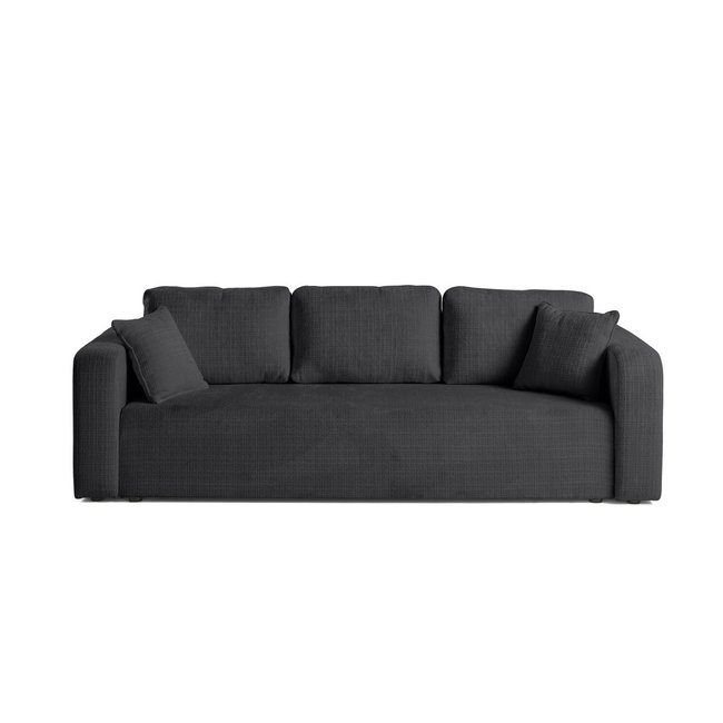 Canapé Convertible en Velours texturé 3 places - MIRO - LISA DESIGN