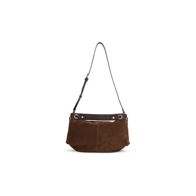 Borsa a tracolla in pelle scamosciata, HERA - NAT & NIN