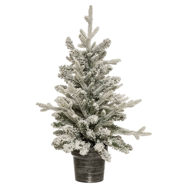 Sapin Richland 70 cm Couleur blanc <span itemprop=