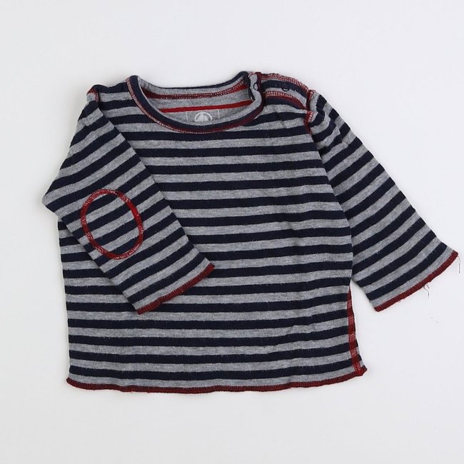 Tee-shirt - Très bon état bleu, gris <span itemprop=