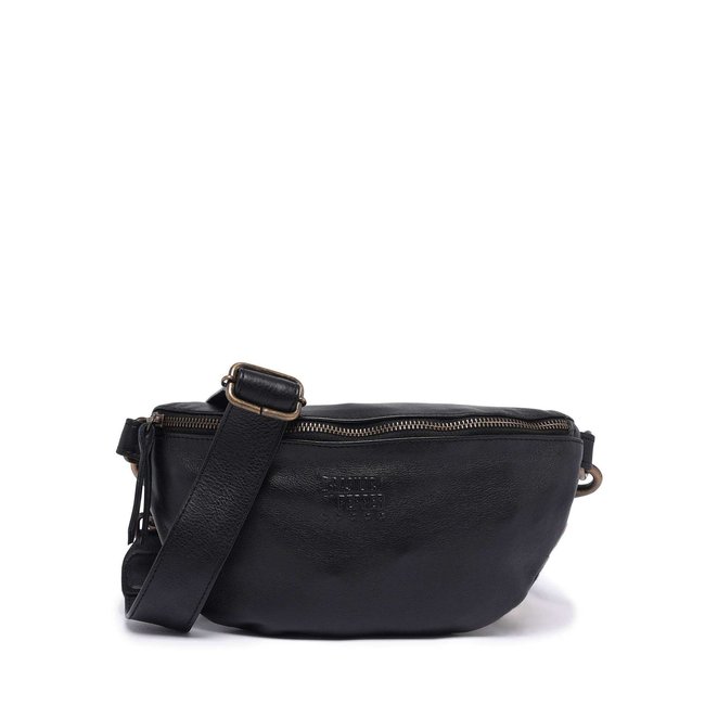 Sac banane Cow cuir - BASILIC PEPPER
