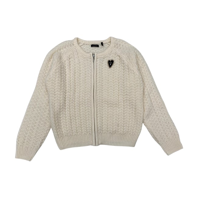 Cardigan enfant - Très bon état beige <span itemprop=