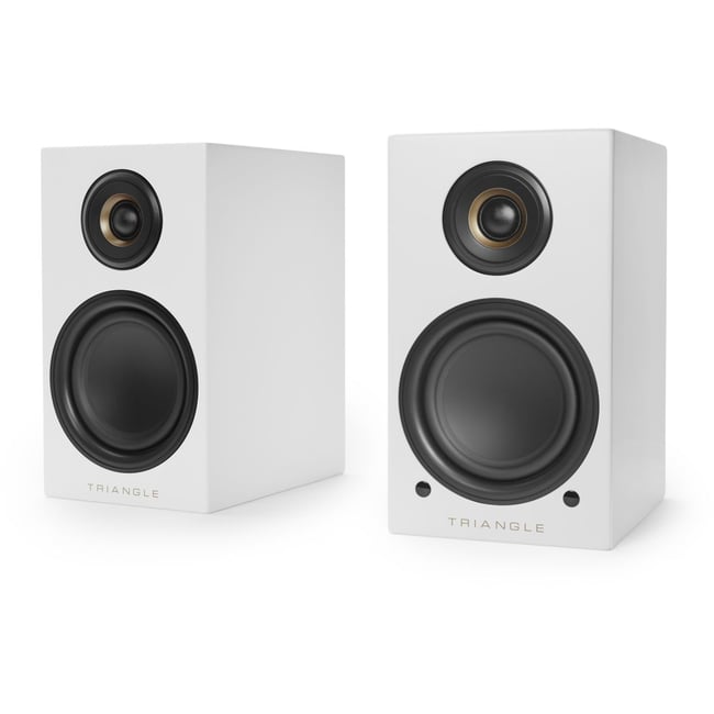 Enceinte bibliothèque active LN01A ELARA BLANC MAT X2 blanc <span itemprop=