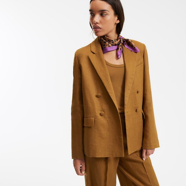 Blazer croisé ample, Signature Iseult - LA REDOUTE COLLECTIONS