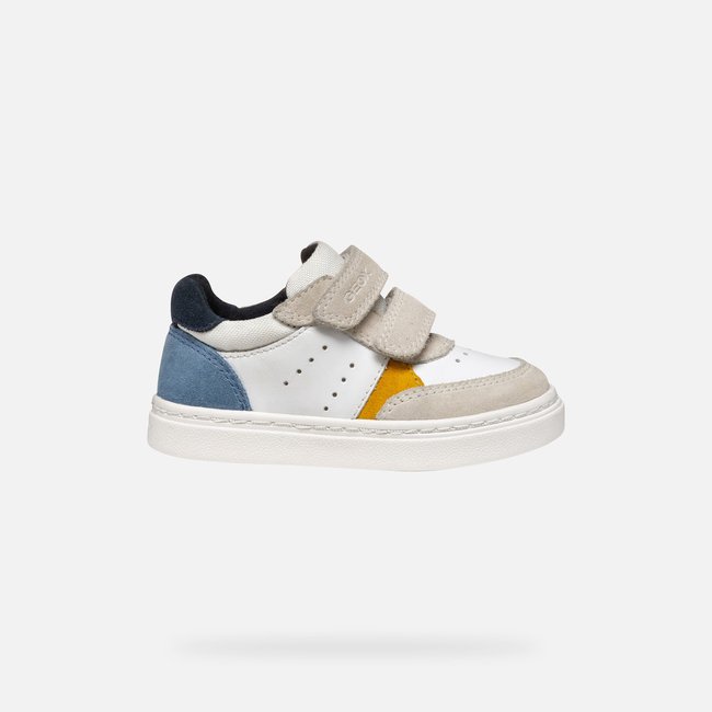 Baskets  B NASHIK bleu/bleu clair <span itemprop=