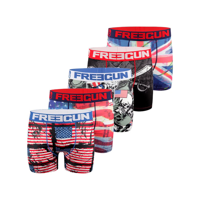 Lot De 5 Boxers Culottes Microfibre Pour Fille 8-10 Ans - Modèle Miss Manga 77, 92% Polyester 8% élasthanne, Doublure Coton - 9