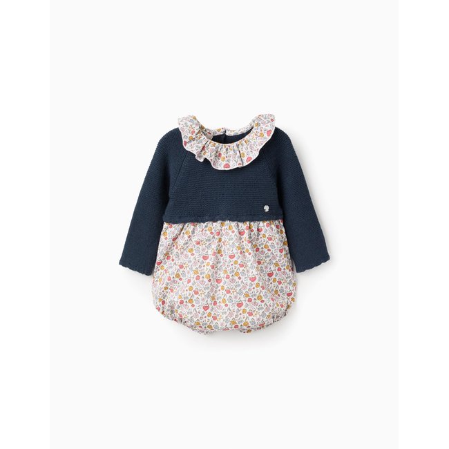 Combinaison Florale bleu foncé <span itemprop=