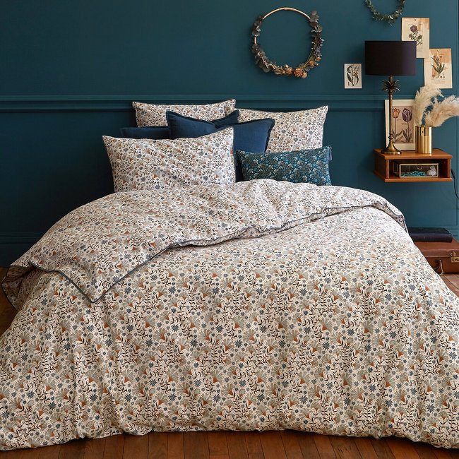 Bettbezug Kalyan aus Baumwollperkal motiv blumen <span itemprop=