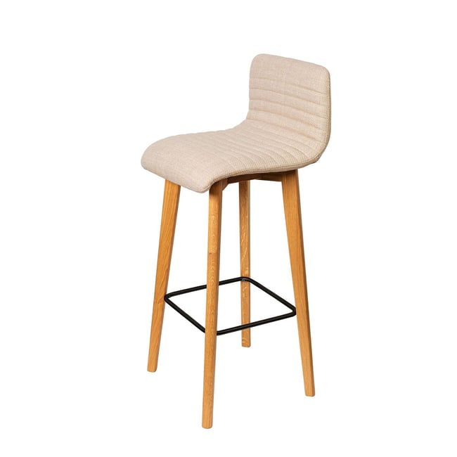 Chaise snack tissu écru - ZAGO