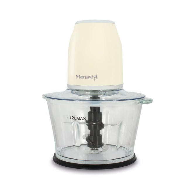 Hachoir électrique 1,2L - 500W, RETRO - MENASTYL