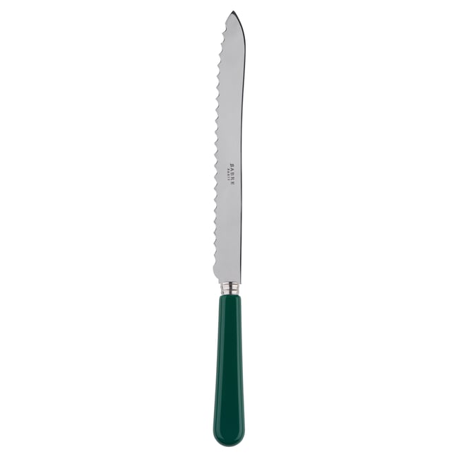 Couteau à pain, Pop Couleur vert <span itemprop=