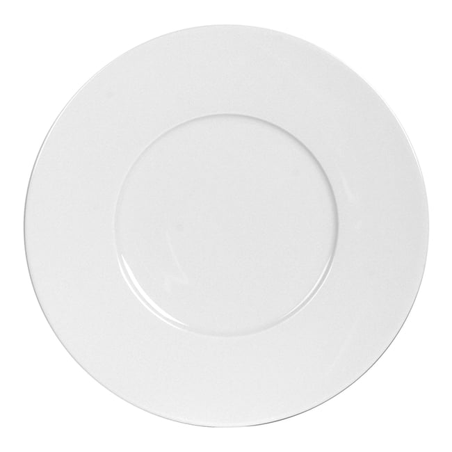 Assiette à dessert Zen 23 cm (lot de 6) Couleur blanc <span itemprop=