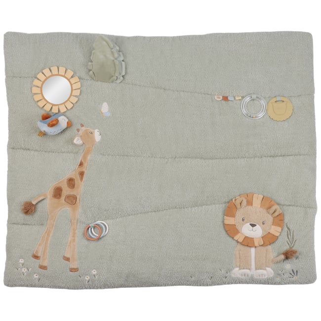 Tapis de parc jaune, vert <span itemprop=