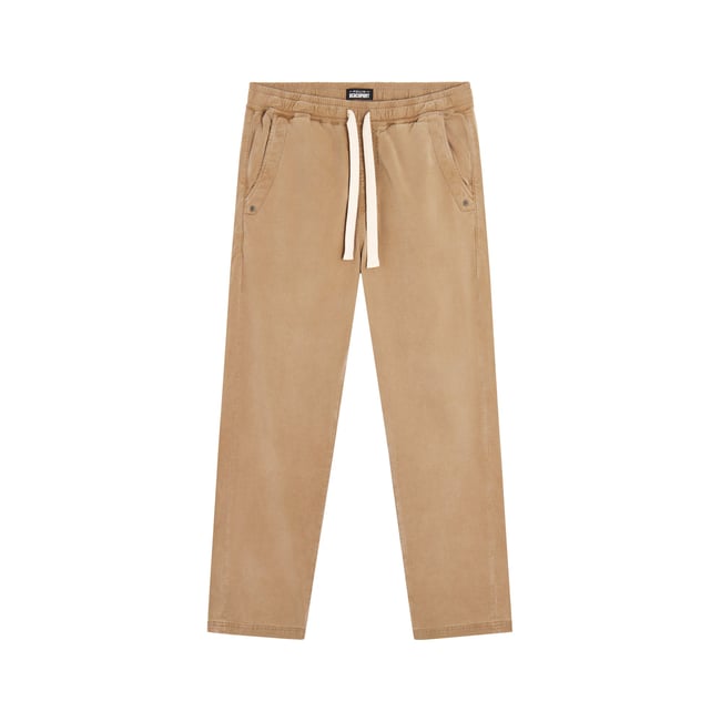 PANTALON LOOSE SAND vert <span itemprop=