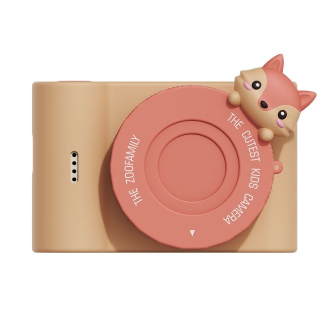 Appareil photo urbain RENARD orange clair <span itemprop=