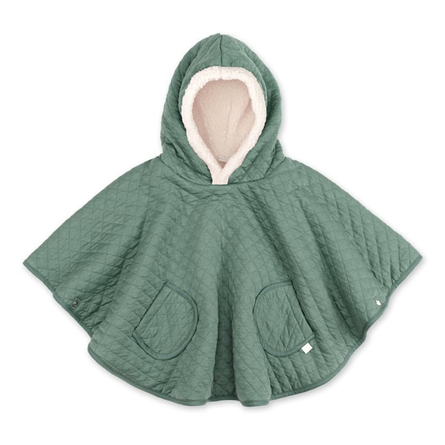 Poncho de voyage - Dehors bien au chaud green <span itemprop=