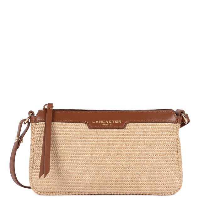 Pochette MINI OSIER  cognac <span itemprop=