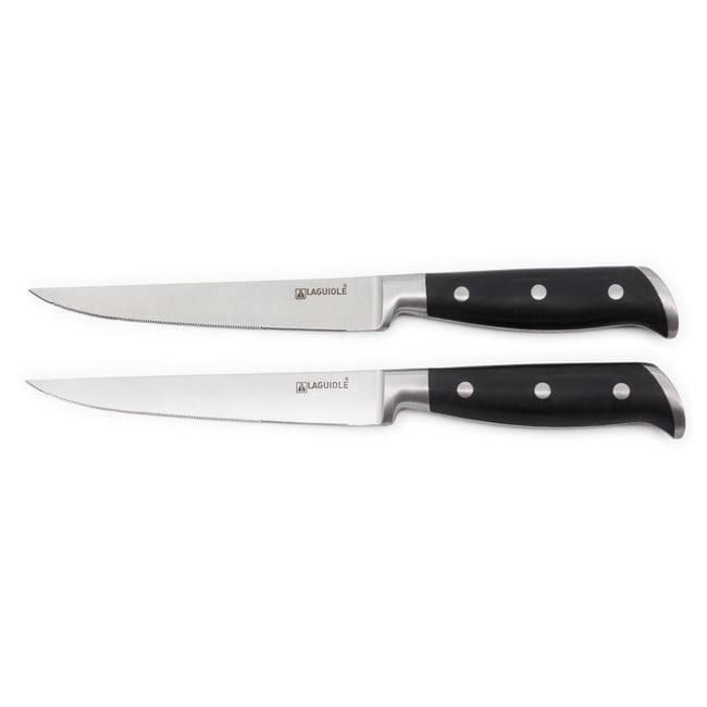 2 couteaux à steak 25cm - 
