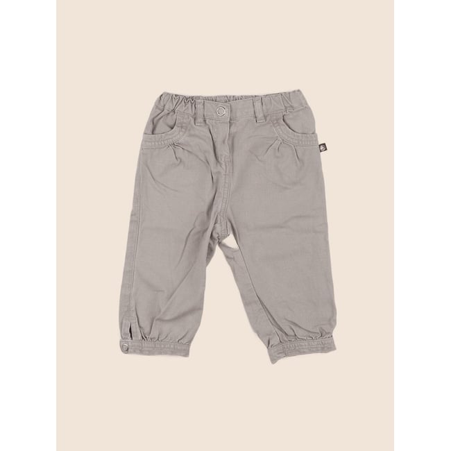 Pantalon - Etat satisfaisant marron <span itemprop=