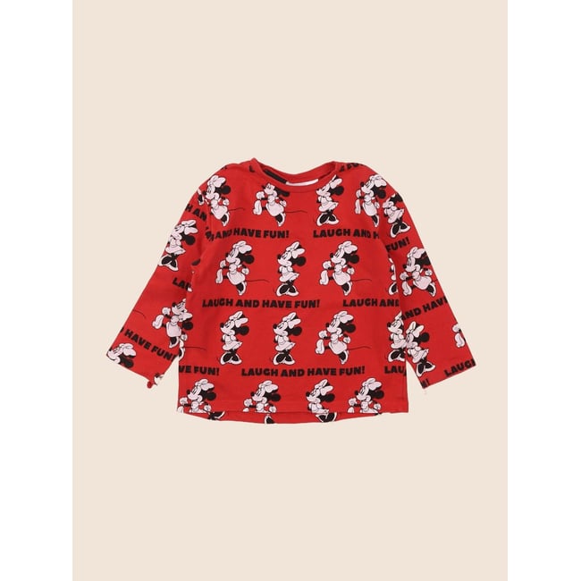 Tee-shirt - Très bon état rouge <span itemprop=