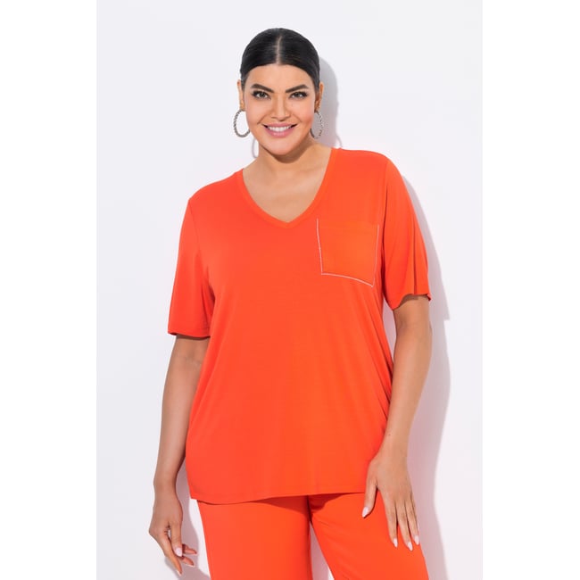 T-shirt à manches courtes poivron <span itemprop=
