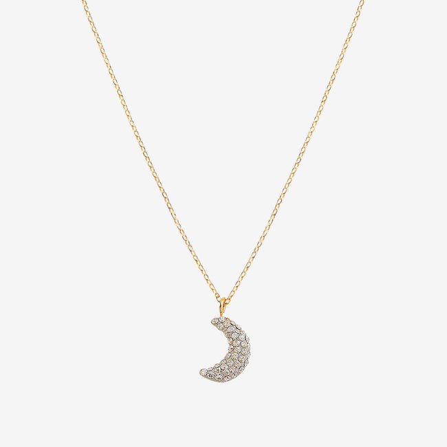 Collier doré moon - KUCHI - CAROLINE NAJMAN