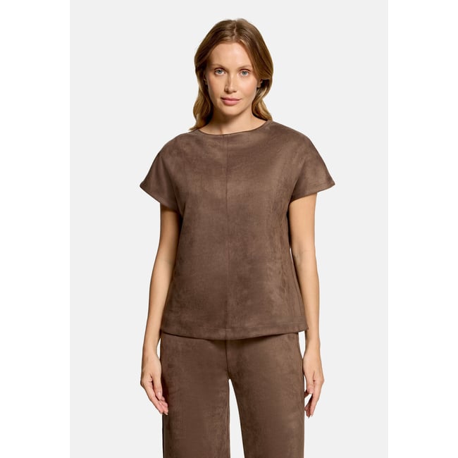 Sweat-shirt à col droit rain drum <span itemprop=