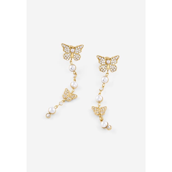 Boucles D'oreilles Borboleta or <span itemprop=