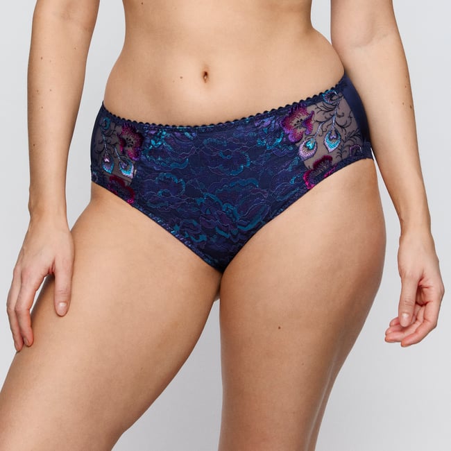 Slip taille haute SAN ANGEL bleu - water blue <span itemprop=