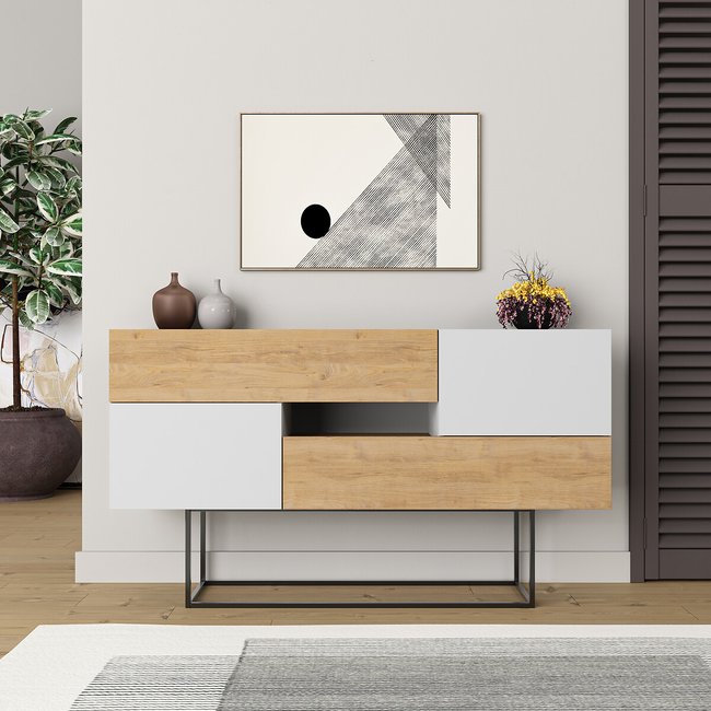 Комод с 2 шкафчиками цвет дуб SO'HOME