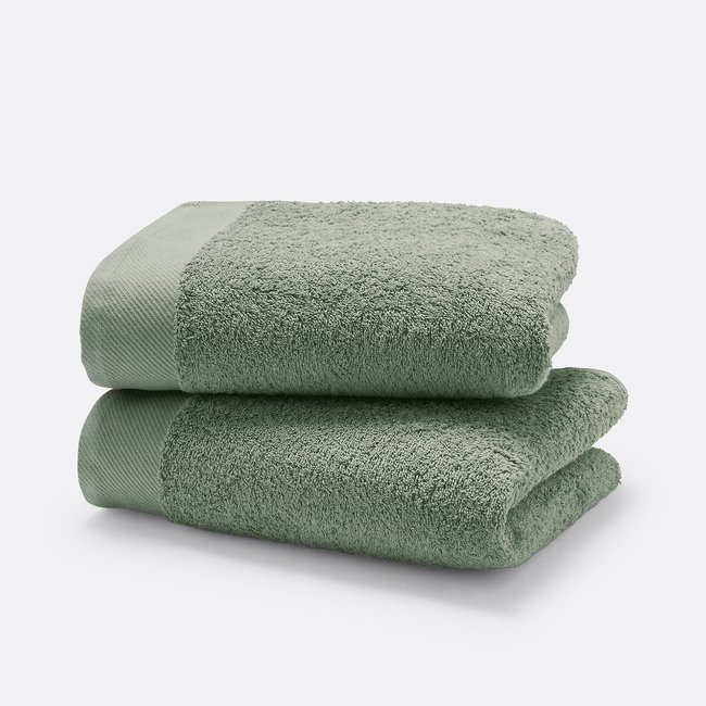 Lot 2 serviettes éponge 500 g/m2, Scenario - LA REDOUTE INTERIEURS