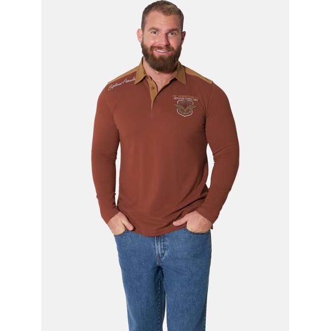 Sweatshirt BALDREK rouge foncé <span itemprop=