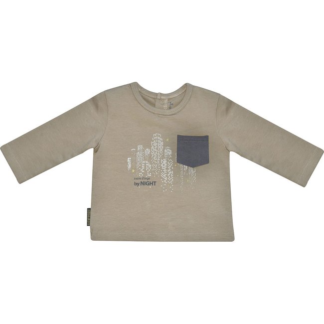 Tee shirt enfant garcon beige beige <span itemprop=