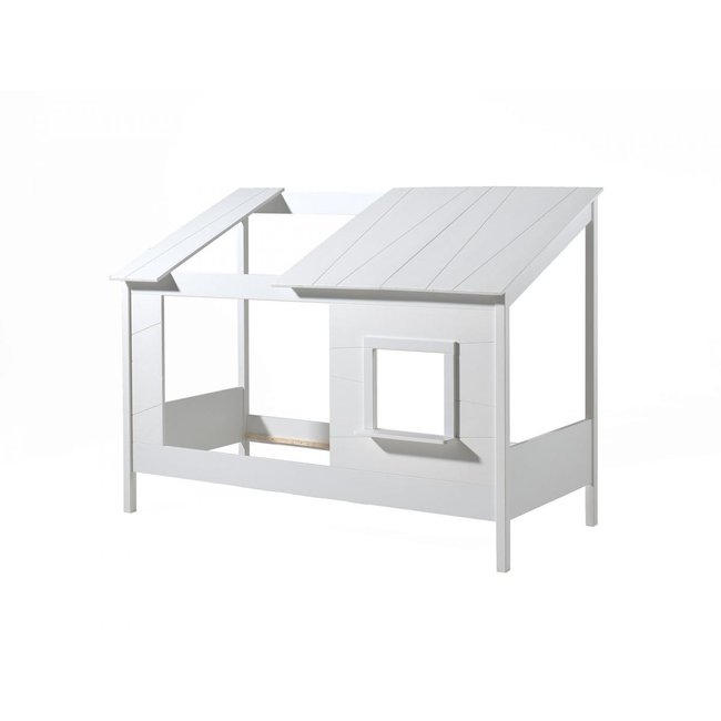 LIO Lit cabane + Set de rideaux + Lit gigogne - VIPACK
