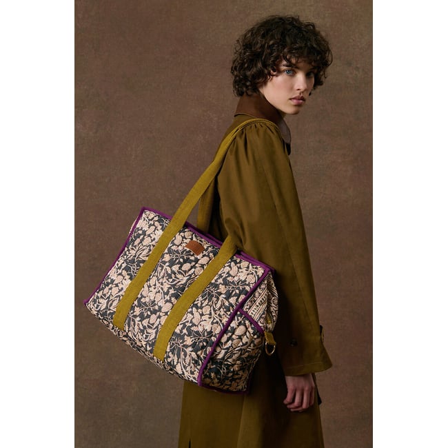 Borsa 36 ore, LILIO fantasia beige/nero LOUISE MISHA