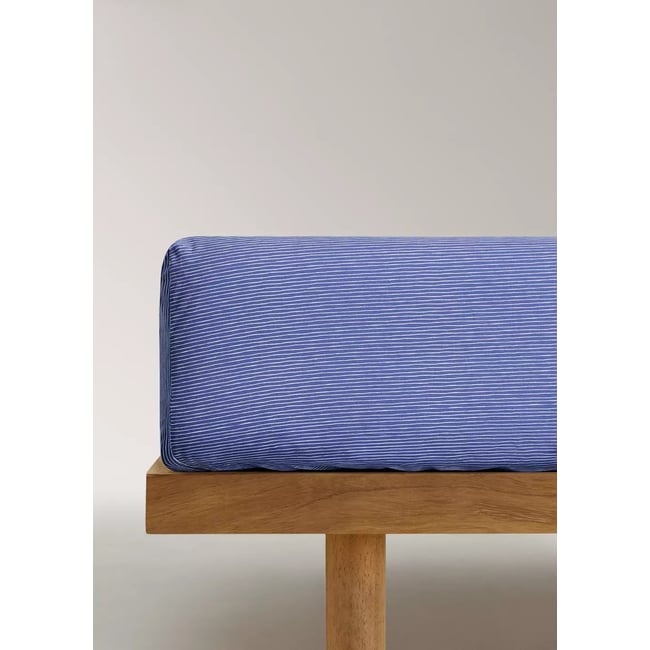 Drap-housse antonio bleu <span itemprop=