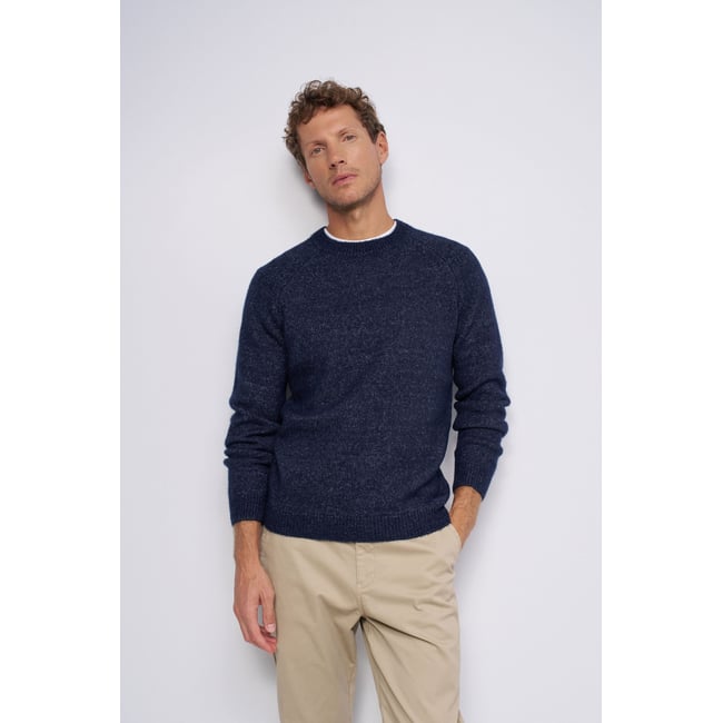 PULL EN MAILLE EFFET CHINÉ - SALSA JEANS
