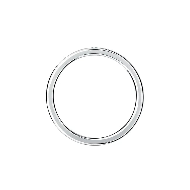 Bagues en Platine/diamant et Diamant blanc <span itemprop=