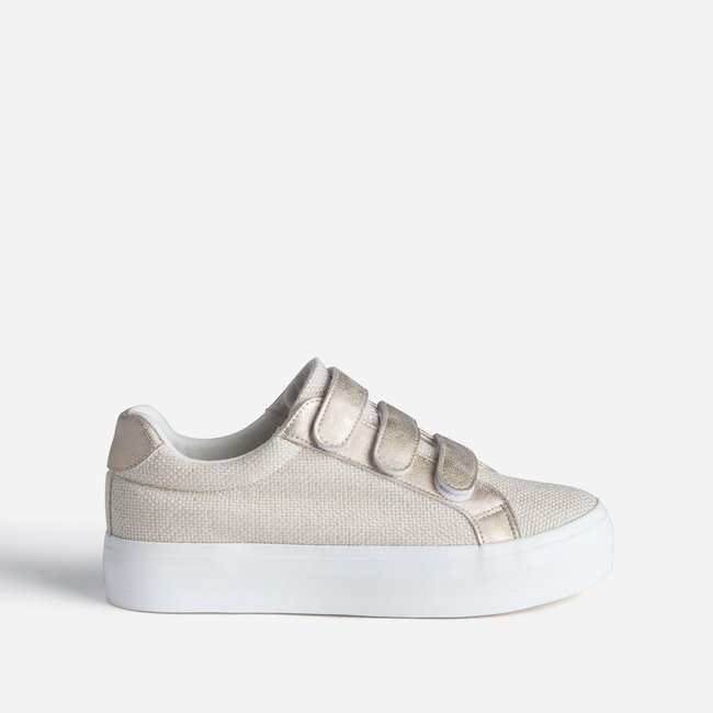 Espadrilles AJUGALA dore <span itemprop=