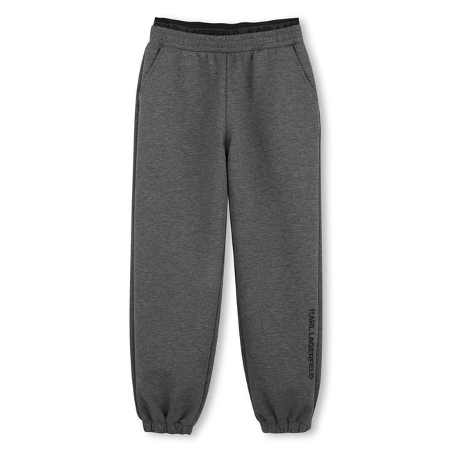 Pantalon de jogging gris fonce chine <span itemprop=